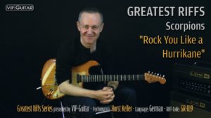 Gitarrenriff Nr. 19 - Scorpions - Rock You Like a Hurrikane