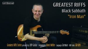 Gitarrenriff Nr. 20 - Black Sabbath - Iron Man