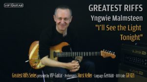 Gitarrenriff Nr. 21 - Yngwie Malmsteen - I'll See the Light Tonight