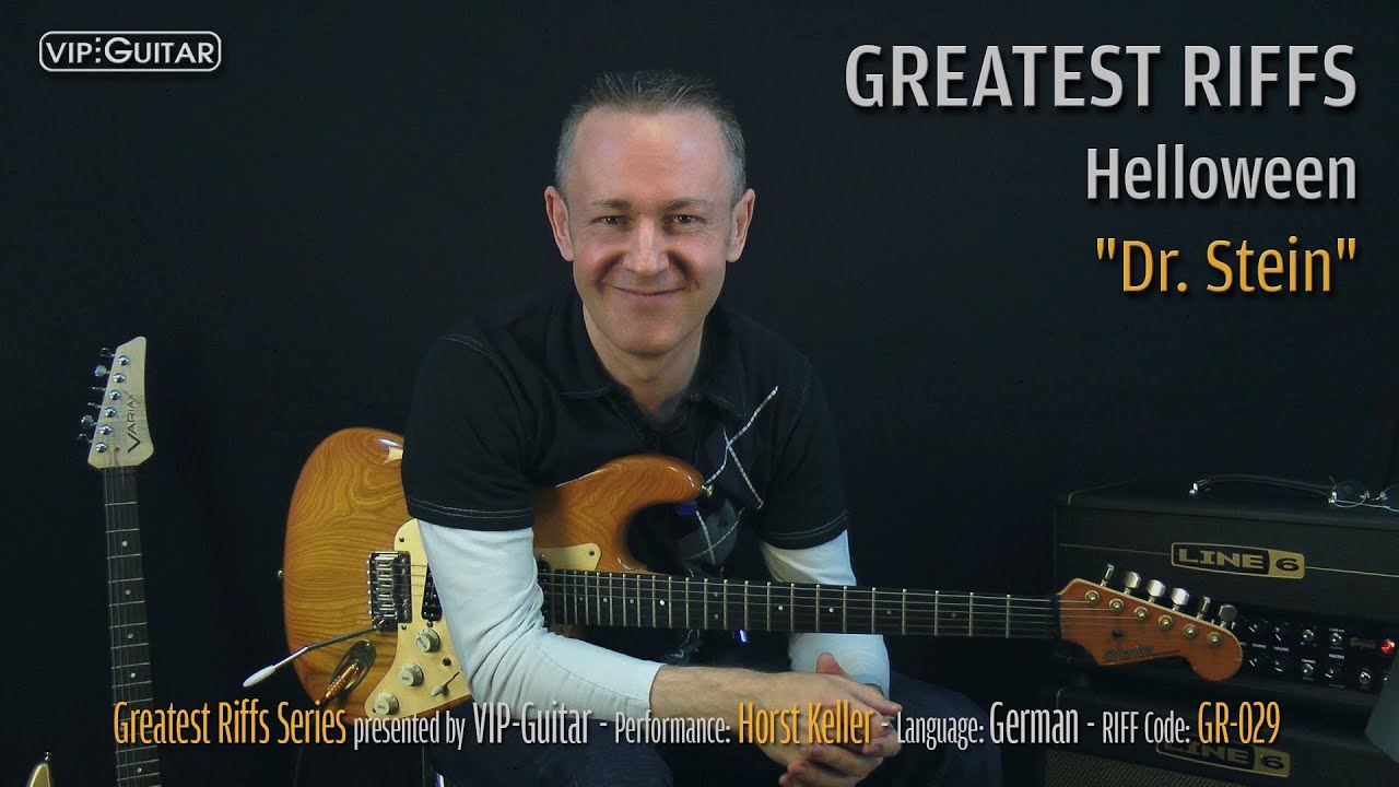 Gitarrenriff Nr. 29 - Helloween - Dr. Stein