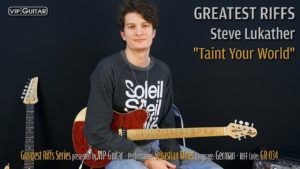 Gitarrenriff Nr. 34 - Steve Lukather - Taint Your World