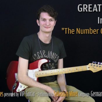 Gitarrenriff Nr. 35 - Iron Maiden - The Number of the Beast