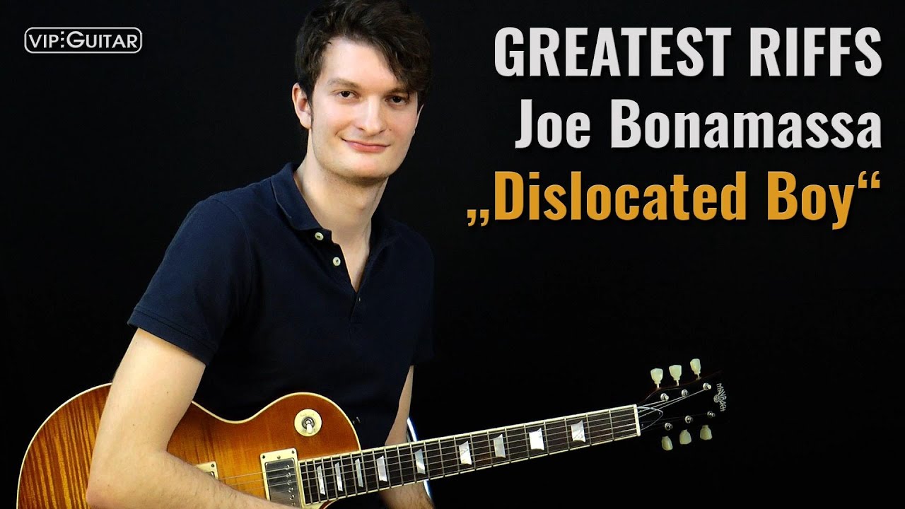 Gitarrenriff Nr. 62 - Joe Bonamassa - Dislocated Boy