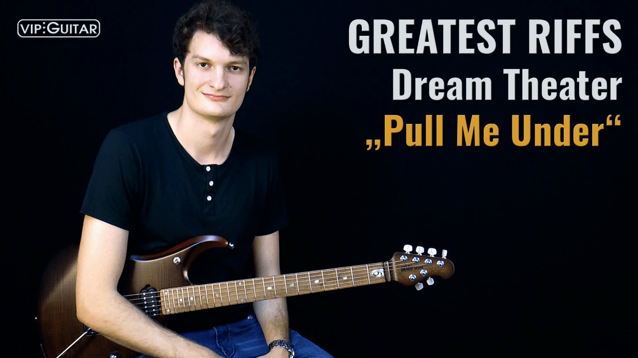 Gitarrenriff - Dream Theater - Pull Me Under