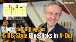 Blues:die BB King Box Licks in A Dur