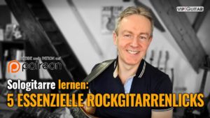 5 essenzielle Rockgitarrenlicks