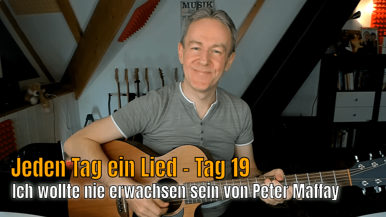 Jeden Tag ein Lied Tag 19 - Ich wollte nie erwaschen sein - Peter Maffay