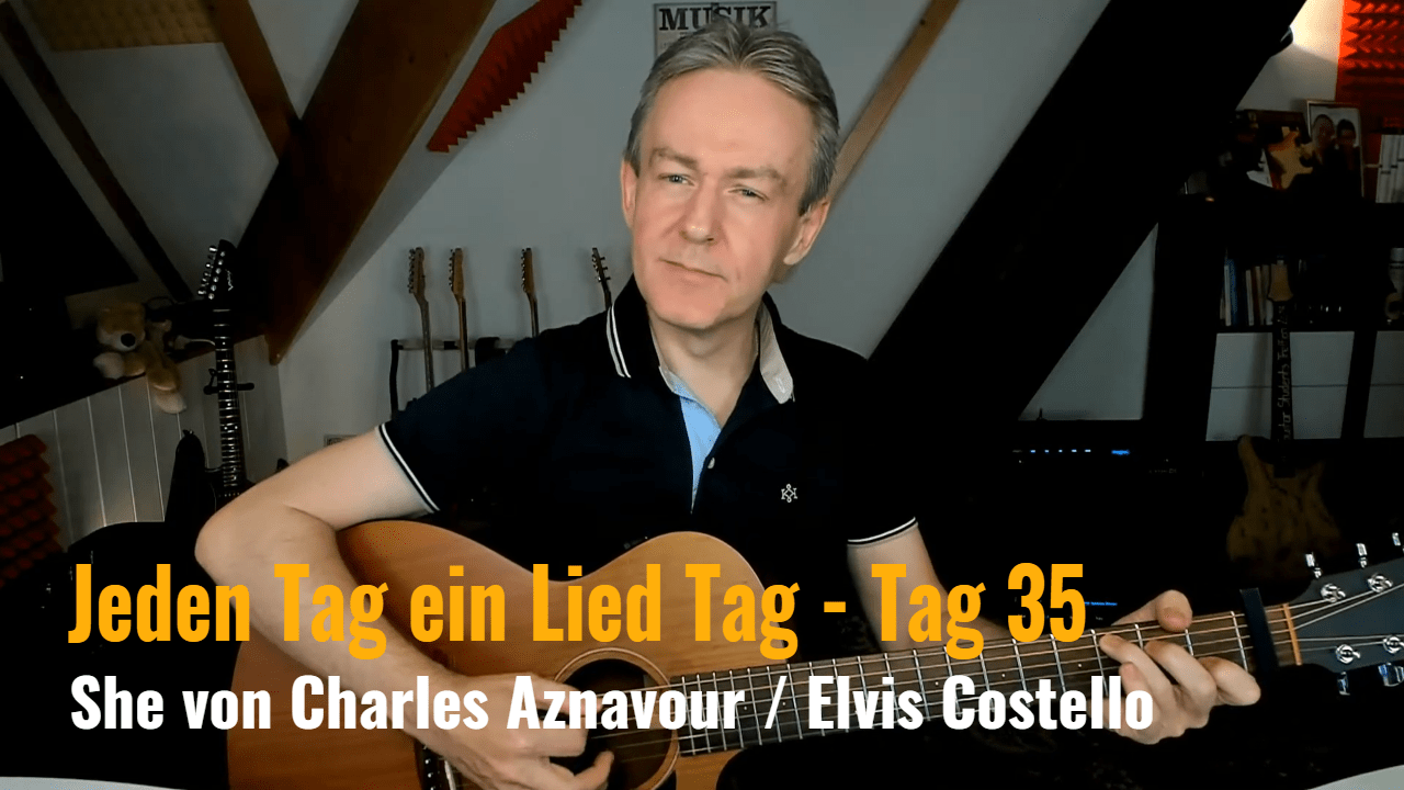 Jeden Tag ein Lied Tag 35 - Elvis Costello / Charles Aznavour