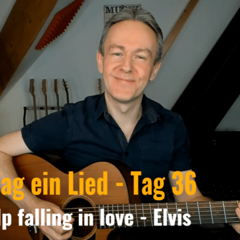 Jeden Tag ein Lied Tag 36 - Can't help falling in Love von Ellvis