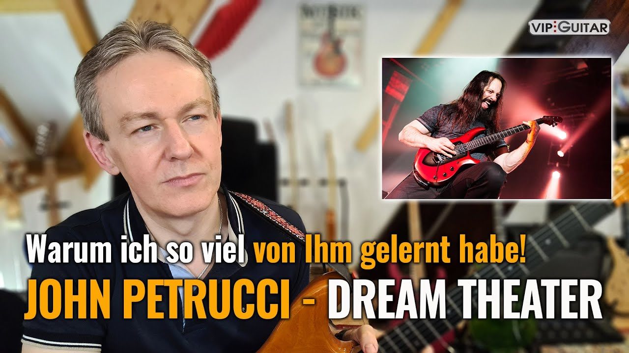 Analyse: "John Petrucci" - warum ich so viel von Ihm gelernt habe!