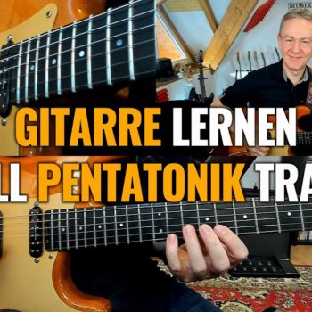C-moll Pentatonik Training