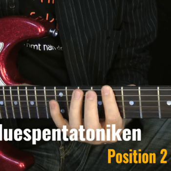 Bluespentatkonik Position 2 in A-Moll
