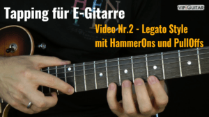 Tapping für E-Gitarre Video Nr.2