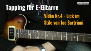 Tapping für E-Gitarre - Video Nr.4