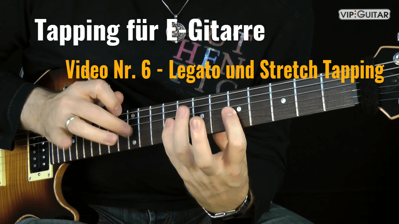 Tapping für E-Gitarre - Video Nr.6