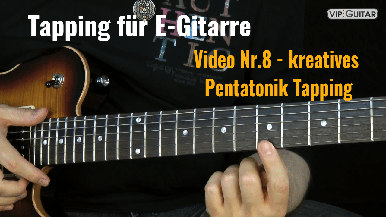Tapping für E-Gitarre Video Nr.8