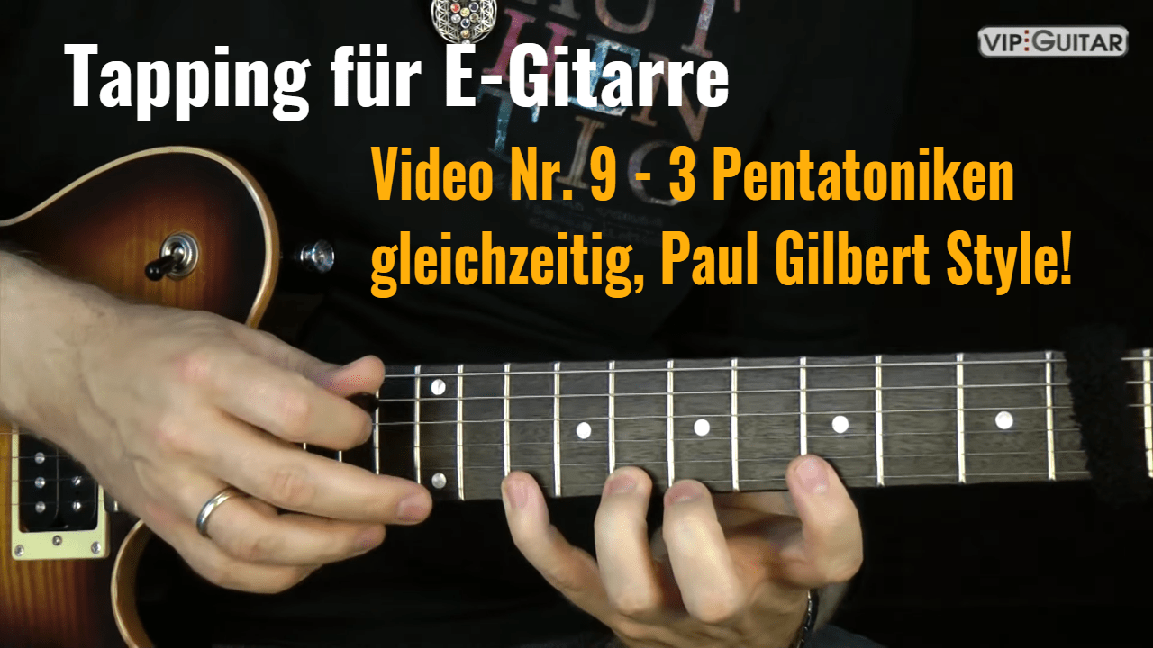 Tapping für E-Gitarre Video Nr.9
