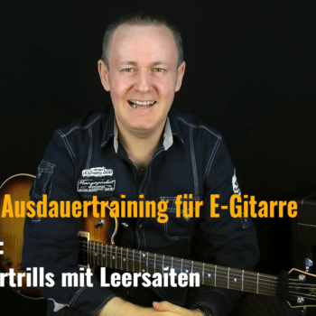 Einzelfingertrills mit Leersaiten
