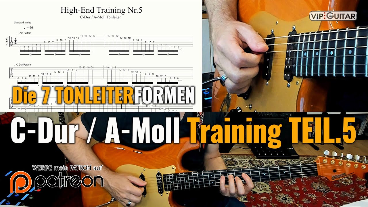 C-Dur / A-Moll Training Teil 5