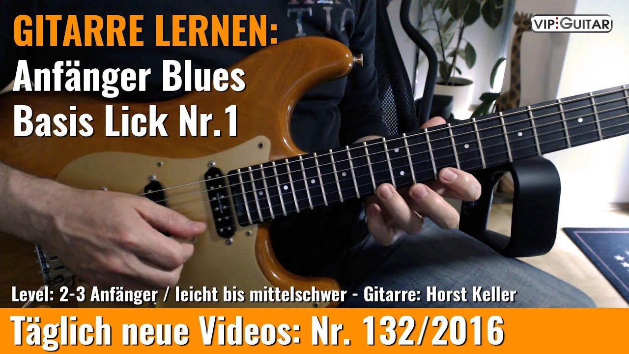 Anfänger Blues Lick Nr. 1