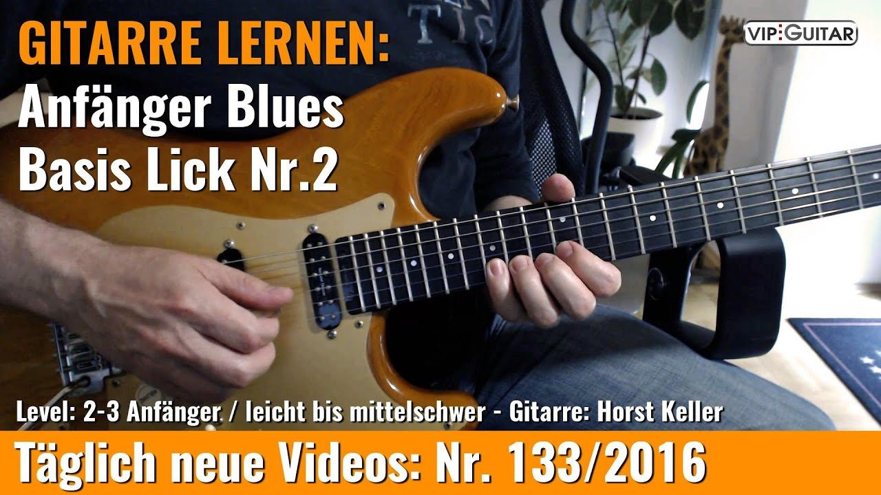 Anfänger Blues Basis Lick Nr. 2