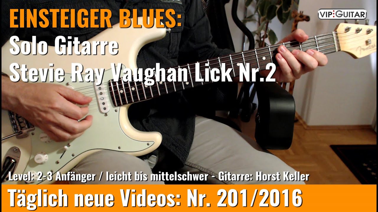 Stevie Ray Vaughan Lick Nr. 2