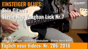 Stevie Ray Vaughan Lick Nr. 7