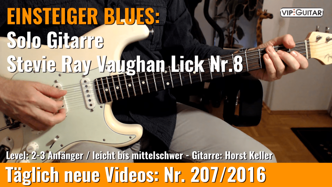 Stevie Ray Vaughan Lick Nr. 8