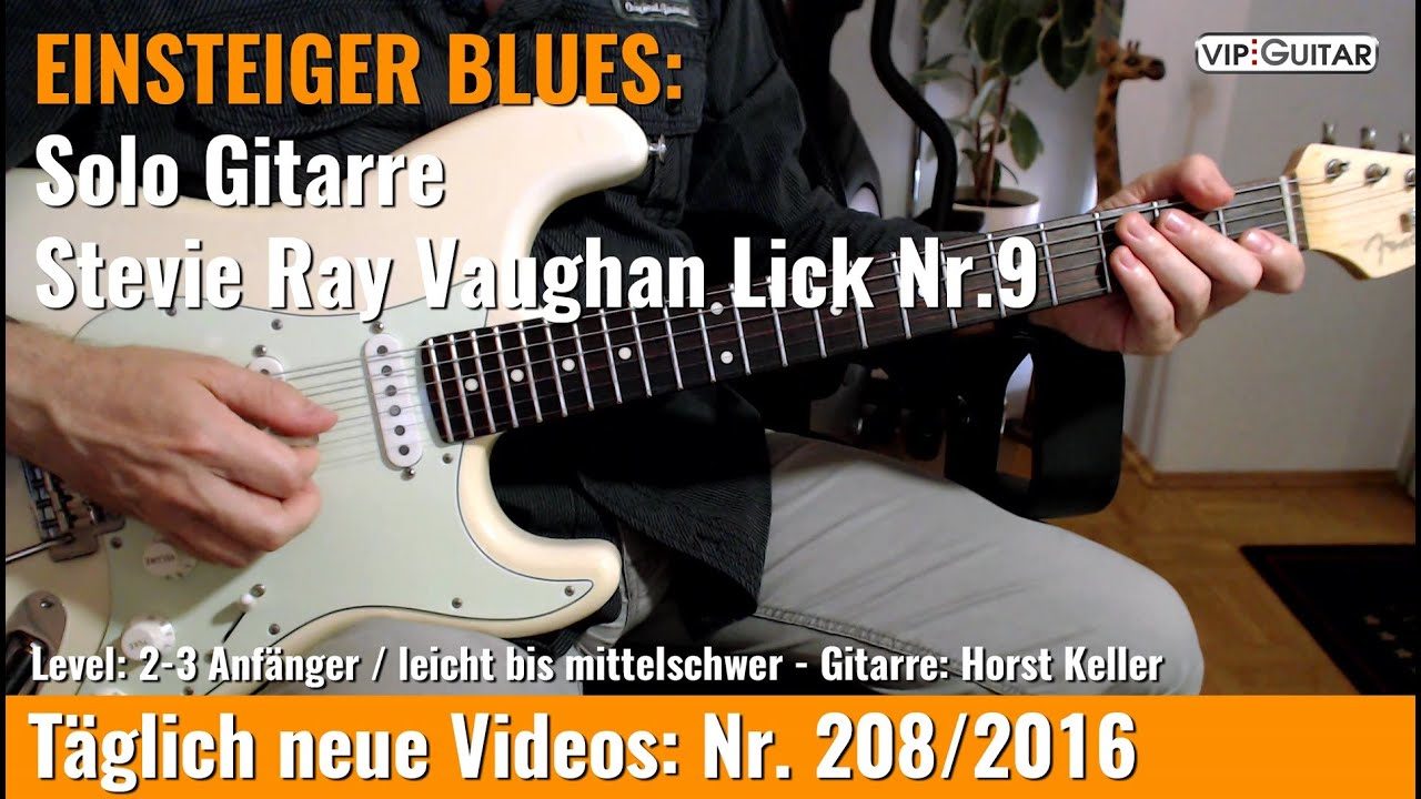 Stevie Ray Vaughan Lick Nr. 9