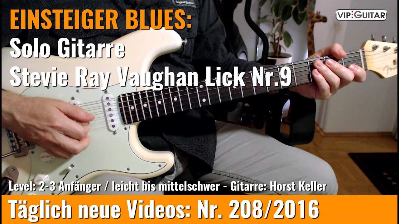 Stevie Ray Vaughan Lick Nr. 9