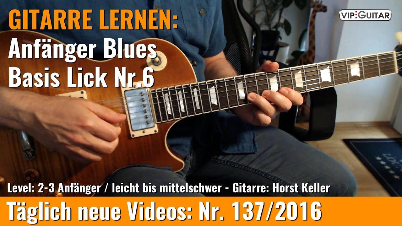 Anfänger Blues - Basic Lick Nr. 6