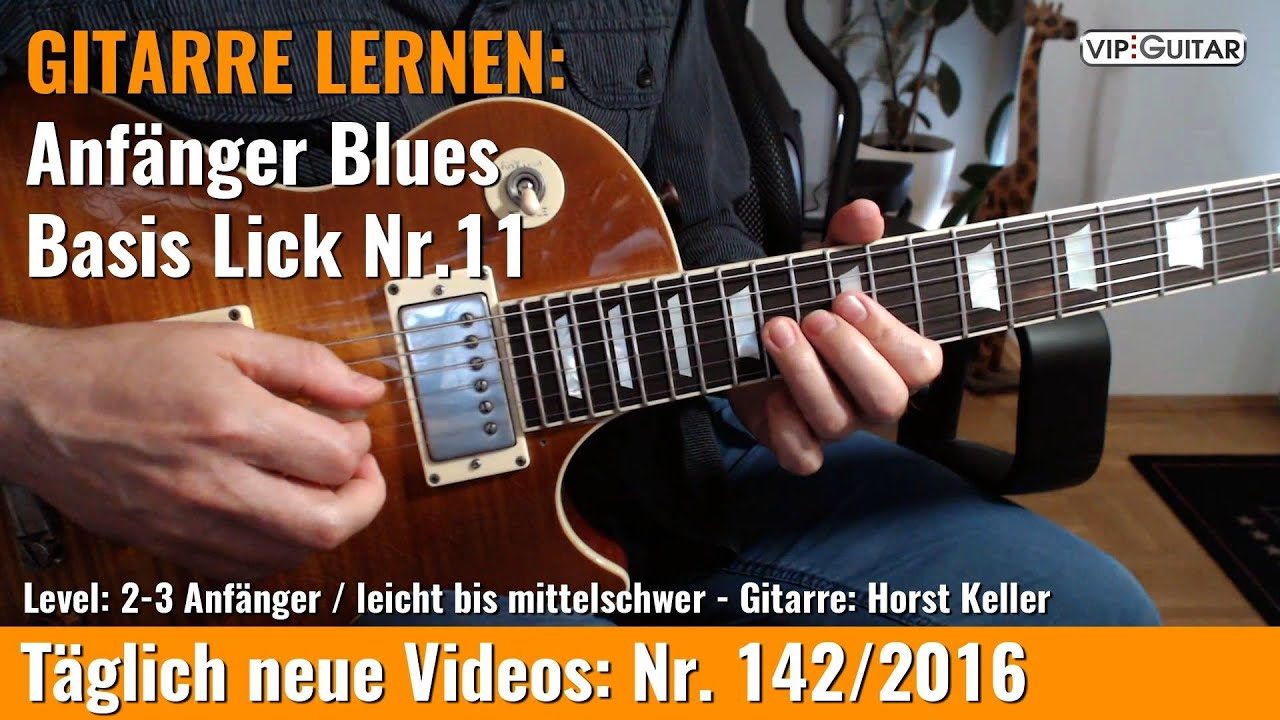 Anfänger Blues - Basic Lick Nr. 11