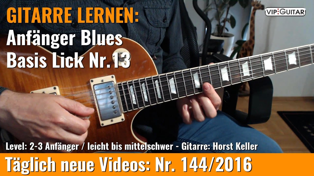 Anfänger Blues - Basic Lick Nr. 13