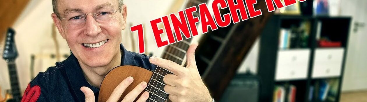 Entspannt Gitarre spielen