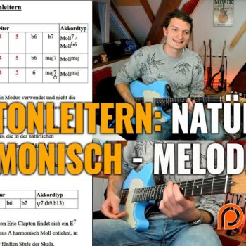 Die 3 Molltonleitern