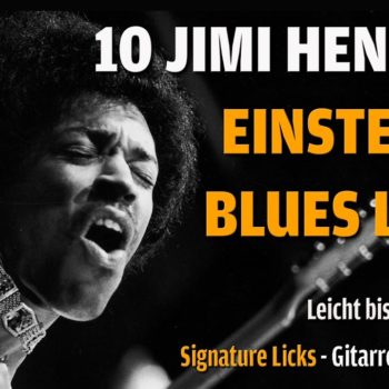 10 Jimi Hendrix Einsteiger Blues Licks