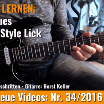 Texas Blues: Shuffle Style Lick