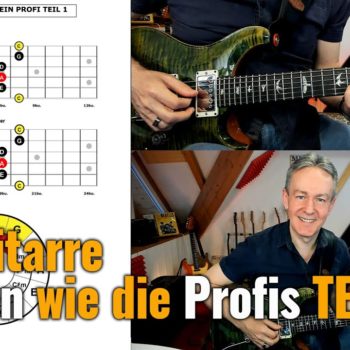 Sologitarre spielen wie die Profis - TEIL 1
