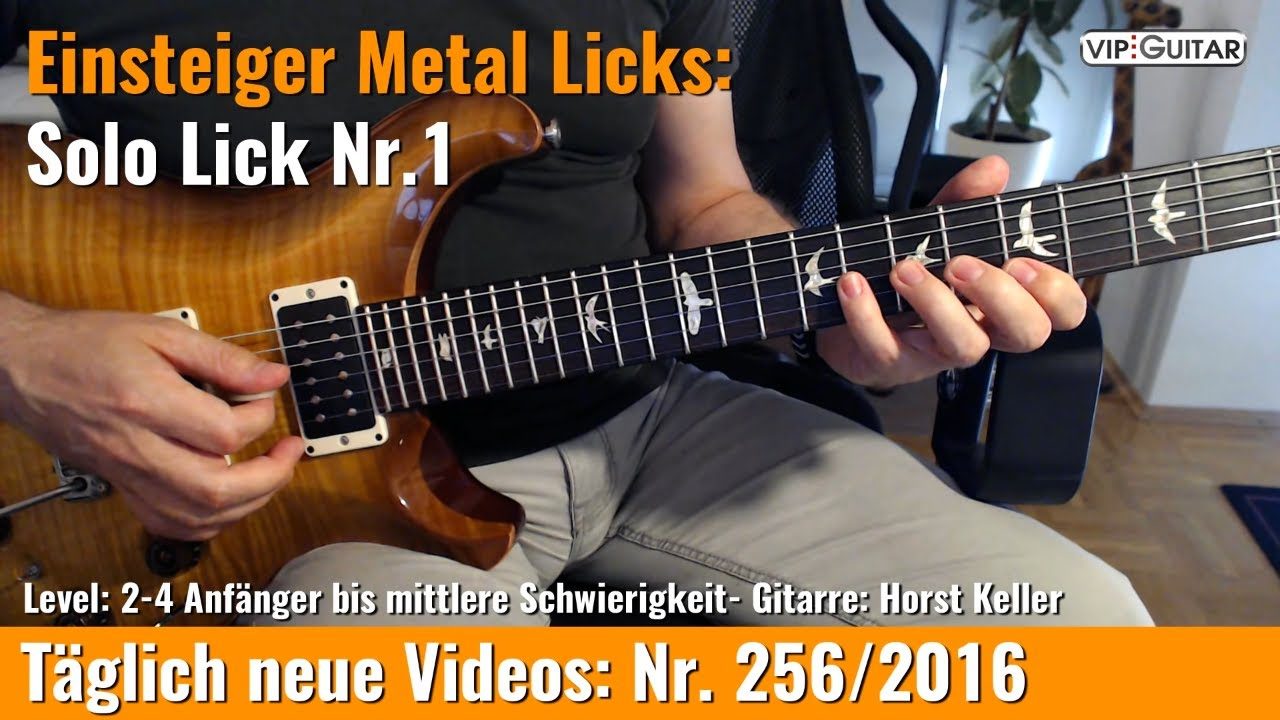 Einsteiger Metal Lick Nr. 1