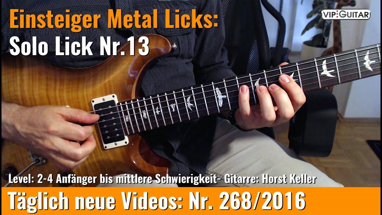 Einsteiger Metal Lick Nr. 13