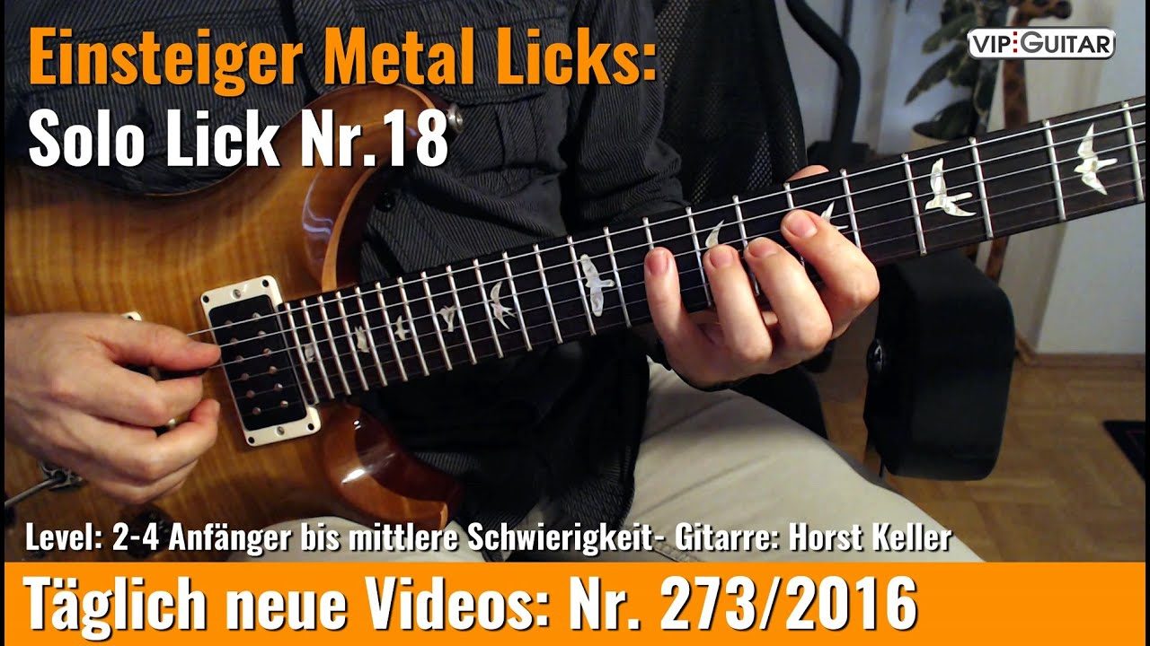 Einsteiger Metal Licks - Solo Lick - Nr. 18