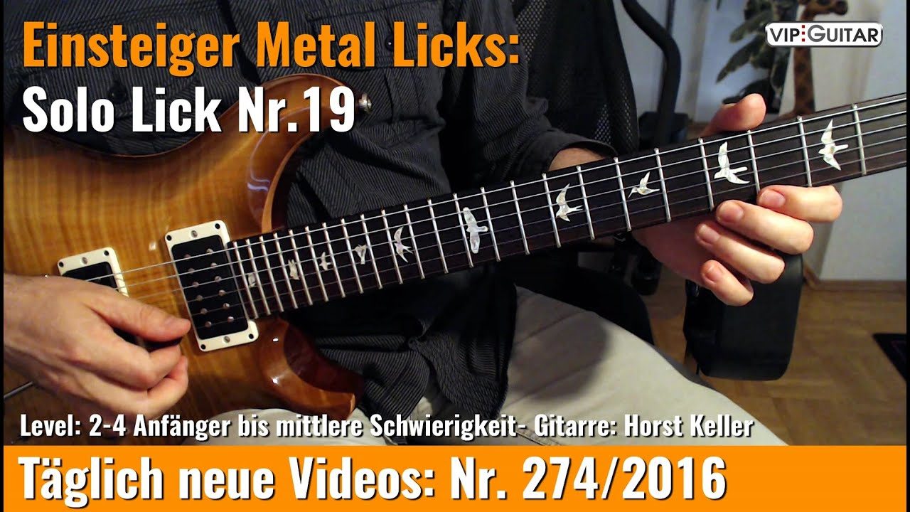 Einsteiger Metal Lick Nr. 19