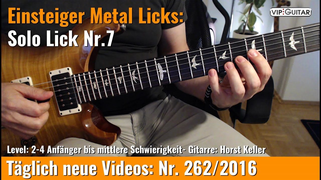 Einsteiger Metal Licks - Solo Licks Nr. 7