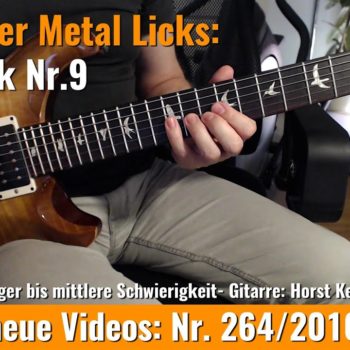 Einsteiger Metal Licks - Solo Lick Nr. 9