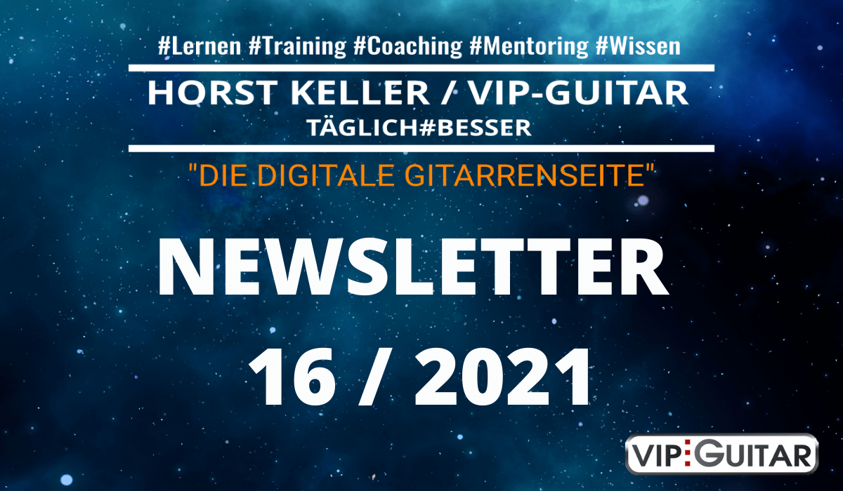 Newsletter Woche 16 / 2021