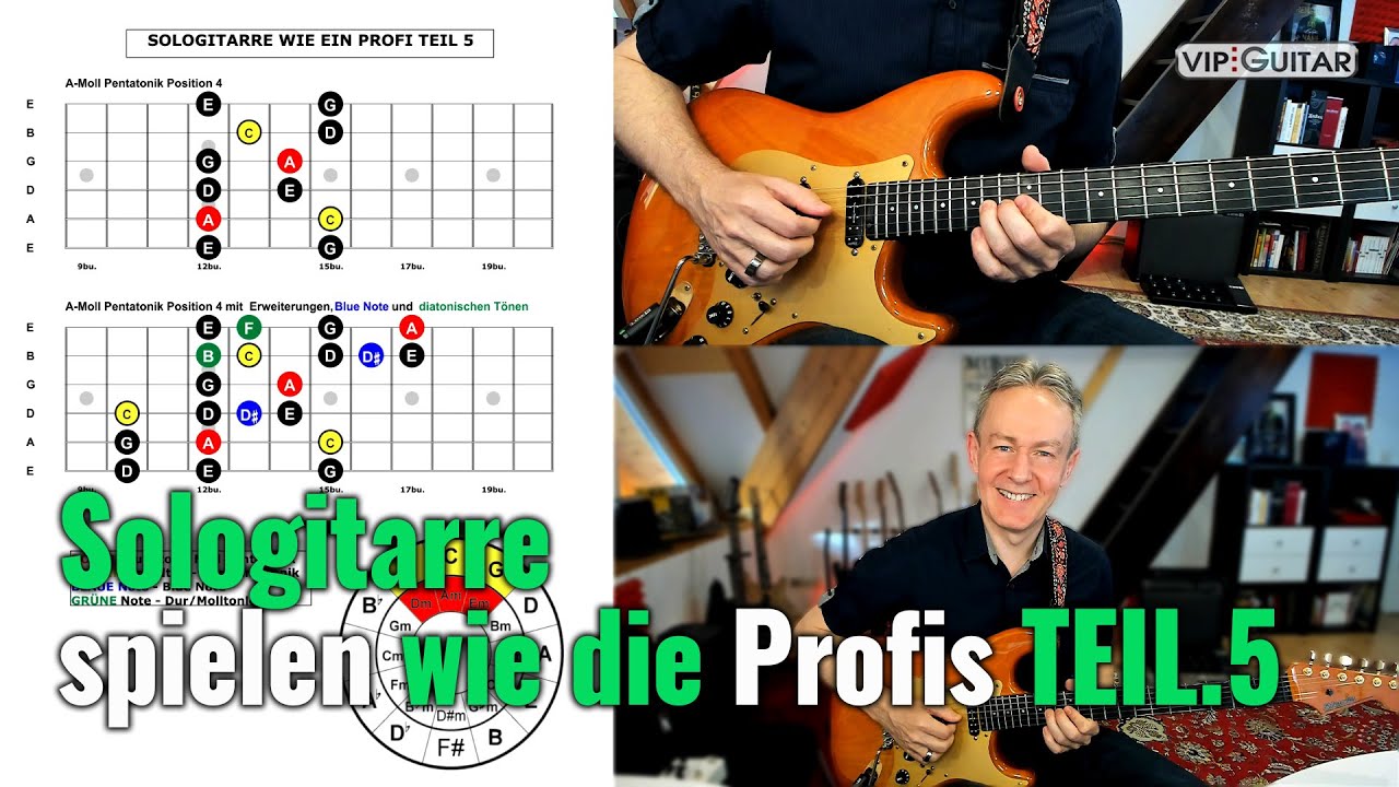 Sologitarre spielen wie die Profis - Teil 5