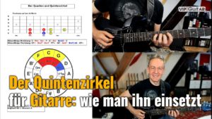 Der Quintenzirkel für Gitarre: wie man ihn einsetzt