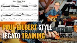 Paul Gilbert Style - Lagato Training