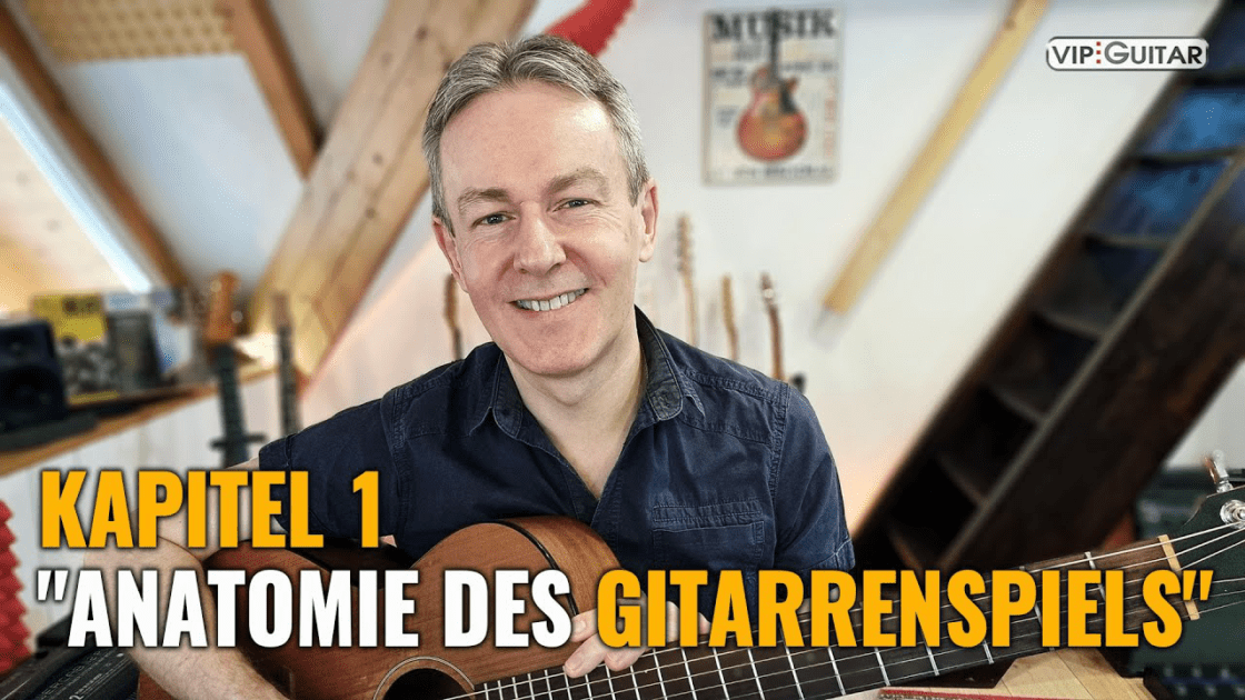 Die Anatomie des Gitarrenspiels