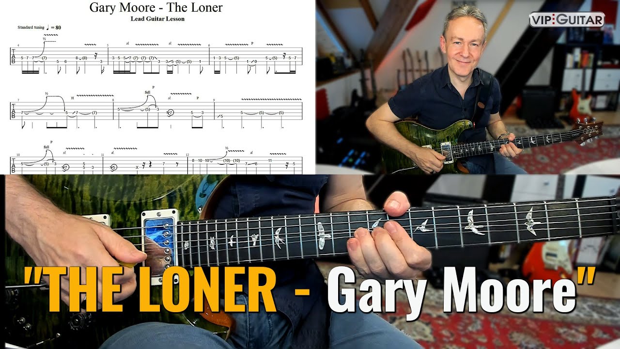 gary moore the loner guitar pro tab download